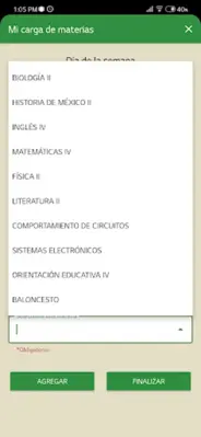 Móvil COBAEP Alumnos android App screenshot 17