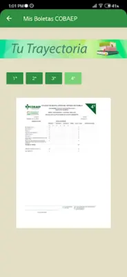 Móvil COBAEP Alumnos android App screenshot 18