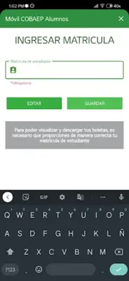 Móvil COBAEP Alumnos android App screenshot 19