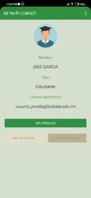 Móvil COBAEP Alumnos android App screenshot 20