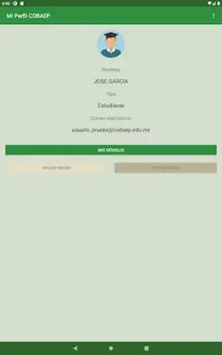 Móvil COBAEP Alumnos android App screenshot 6